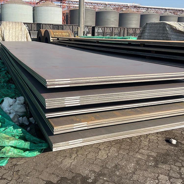 Factory price 6mm 8mm 10mm Hr carbon steel coil sheet ASTM A36 SS400 Q235B S235JR Hot rolled steel plate