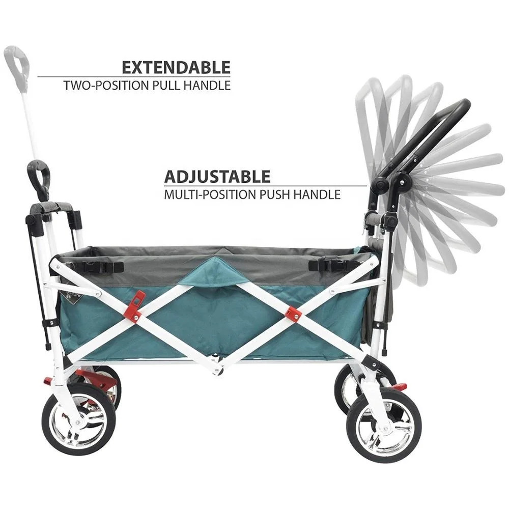 
China OEM Custom Outdoor Off-Road Luxury Baby Pram Lightweight Baby Carrier Foldable Wagon 