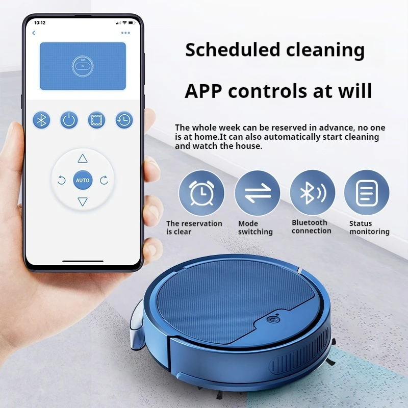 Intelligent Robot Vacuum Cleaner Automatic Water Tank Vacuum Cleaner App Control