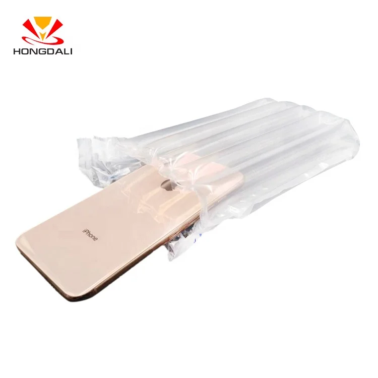 Anti Pressure storage inflatable customized cellphone case packaging bag bubble Mailer warp Air column cushion Bag for phone