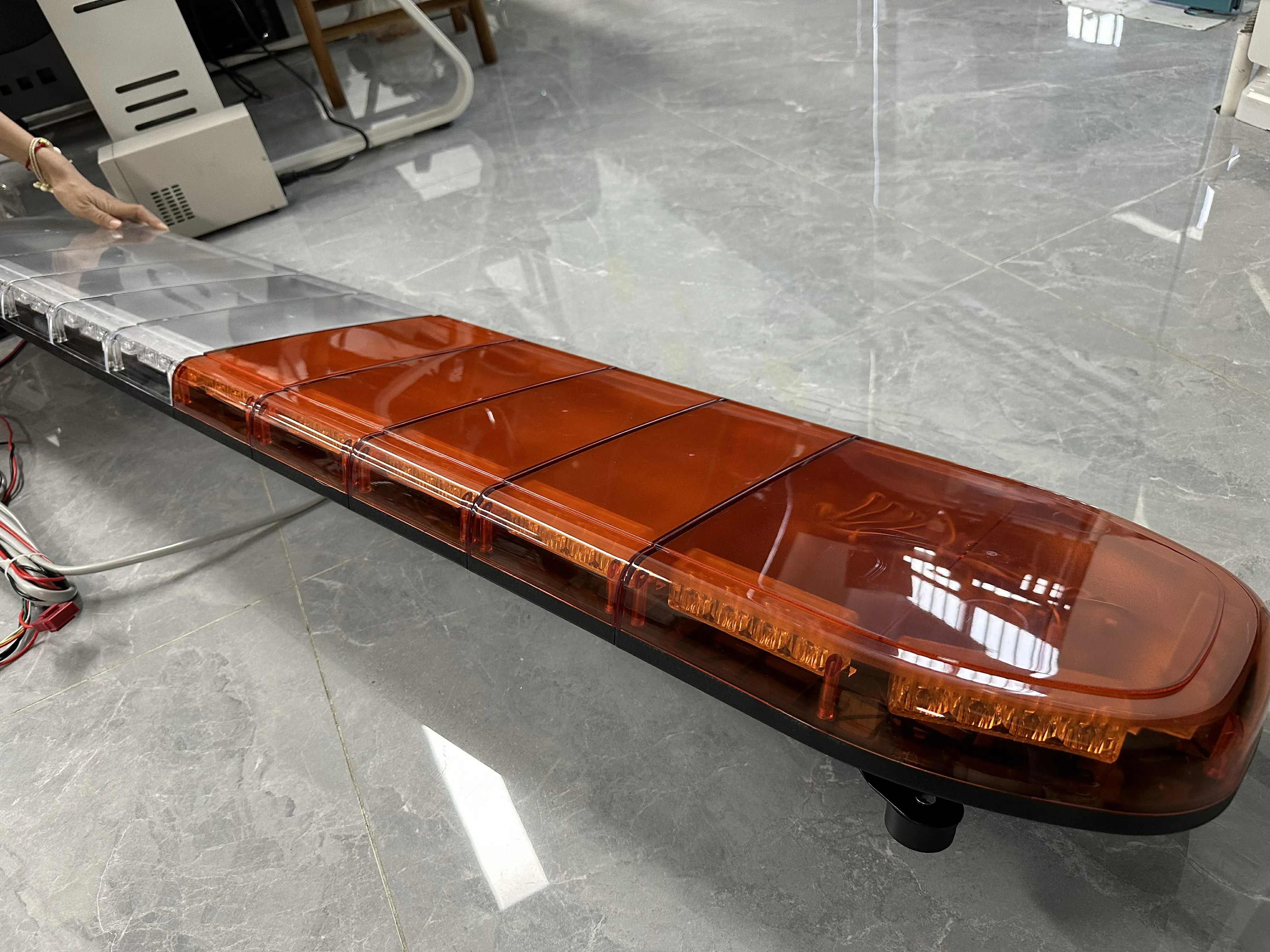 Ultra bright led lightbar emergency vehicle warning patrol car lightbar roof top ambulance utility towing truck light bar