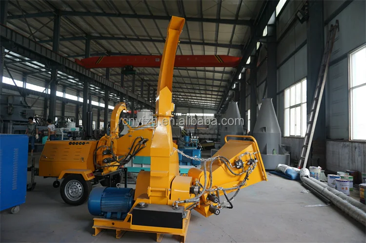 diesel engine wood chipper