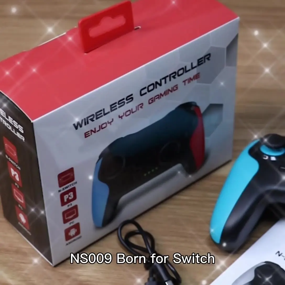 Новинка 2022 беспроводной игровой контроллер NS009 Switch джойстик с триггером для PS4 X box One