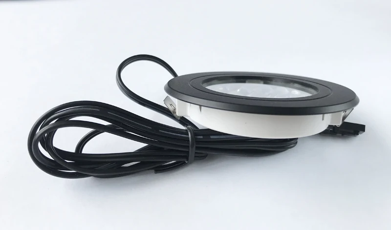 2 5 дюймов сенсорный датчик караван черный цвет светодиодные лампы 12V 24V тусклый на включение/выключение интерьер плафон Сенсорная лампа