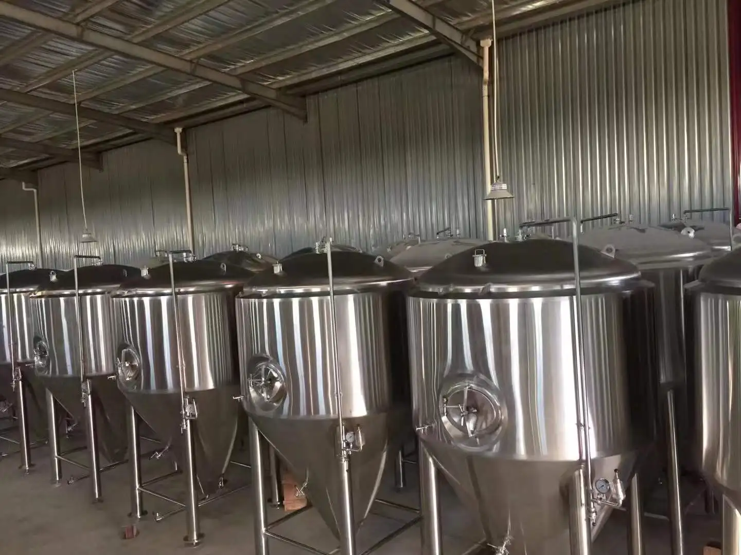 1000L 1500L 2000L 3000L Beer Fermentation Tank Stainless Steel 304