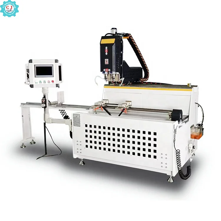 High Precision Door and Window Frame 45 90 Degrees Cut Double Head Miter Saw CNC Automatic Aluminum Profile Cutting Machines