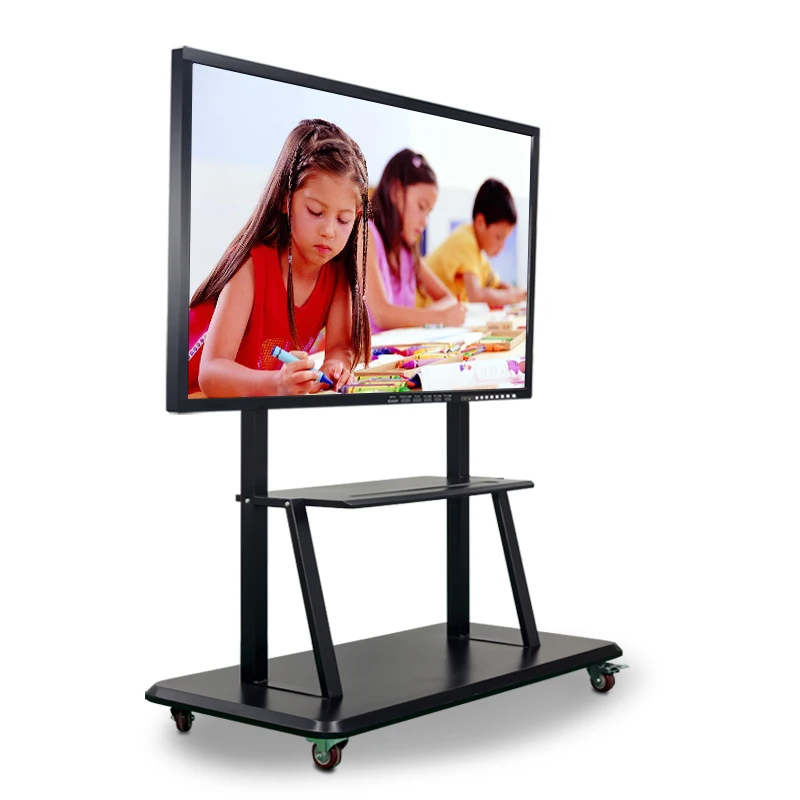 65 inch IR multi touch screen whiteboard interactive flat panel