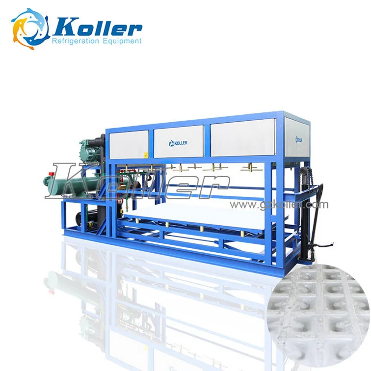 New Fishery Fish Cooling Model Block Ice Machine Maker Industrial Block Ice Machine 5 Tons With Competitive Price