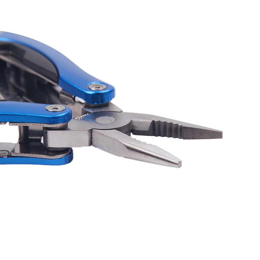 SmileTools Custom 16 in 1 Multifunction Survival Multitool Pocket Knife Camping Multi Tool Swiss Knife