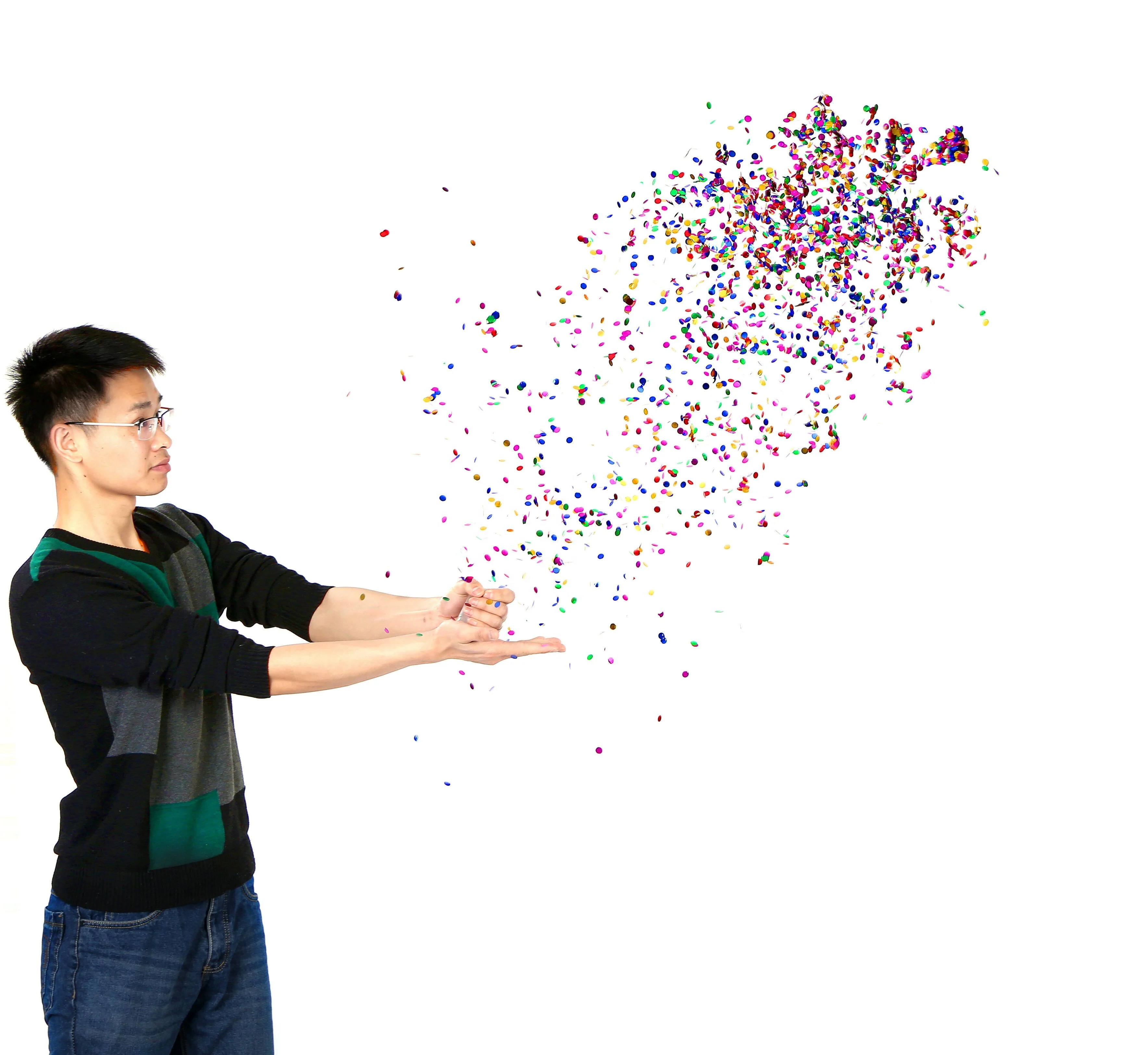 Поо Конфетти Для вечеринки пуш-поп конфетти для свадьбы