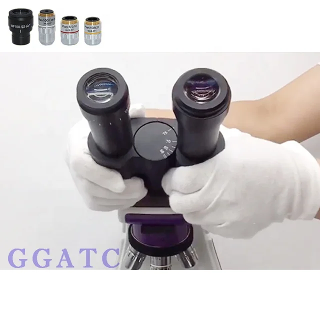 Professional microscope objective lens teaching skin microscope