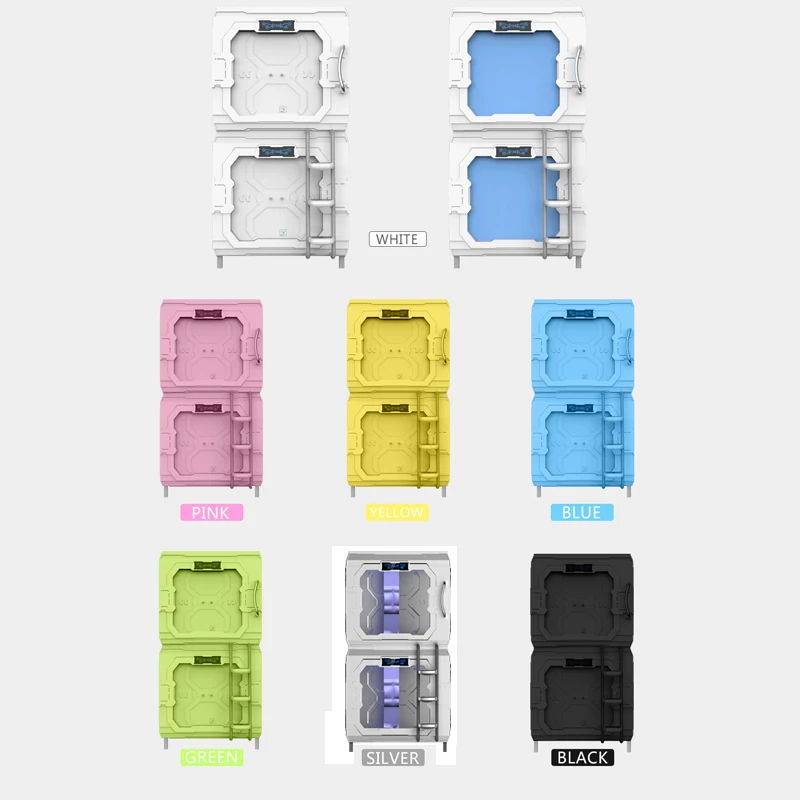 space save sleeping pods bunk bed capsule hotel beds factory outlet