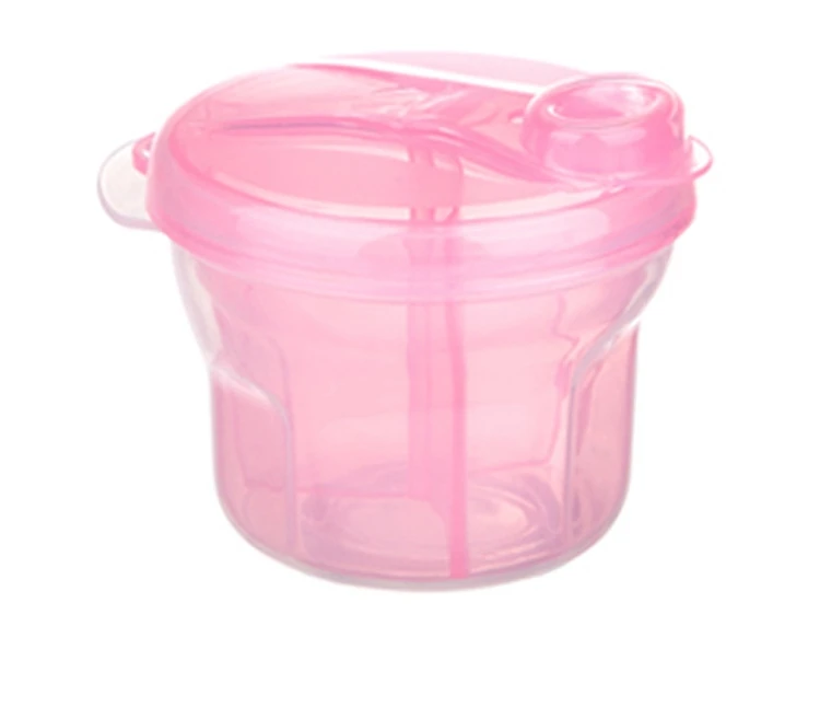 Новый портативный контейнер для детских закусок, контейнер для детского кормления, контейнер для хранения молока и порошка для младенцев, без БФА, пластиковая коробка для детского молока и порошка