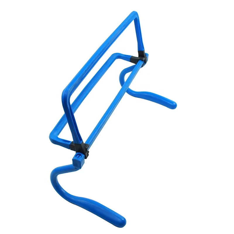 Hot Adjustable Folding Agility Pole Speed Hurdles with Adjustable Height Extenders Mini Hurdle Remover Able for Jumping Running