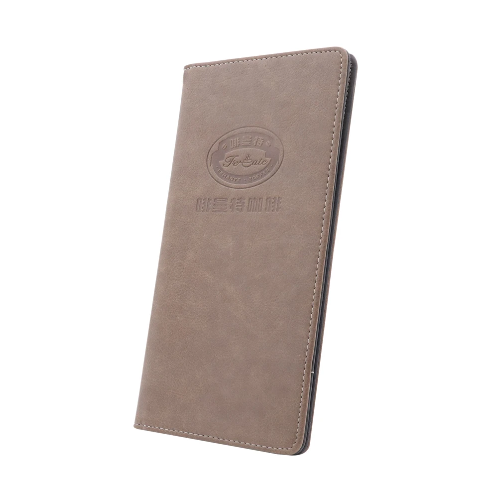 Hotel Supplies Guest Leather Restaurant Menu Receipt Check Book Presenter Bill Folder Holder
