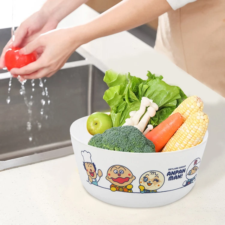 Plastic Sink Drain Wash Basin Kitchen Fruit Vegetable Washing Drying Storage Basket Drain Basket