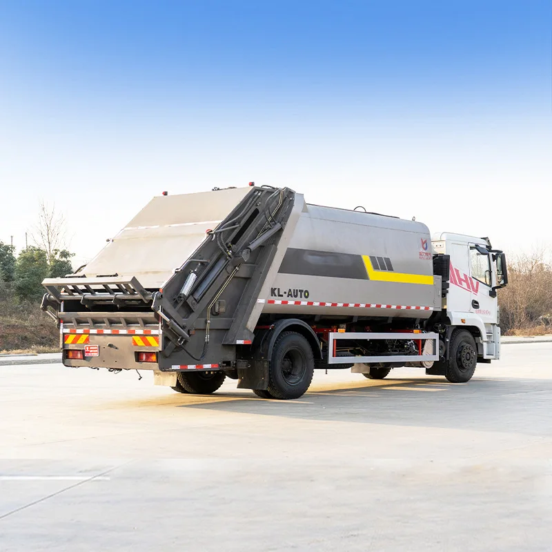 The World Best-Selling 6 Wheels 18 Cubic Meter Compressed Garbage Truck Garbage Transfer Vehicle