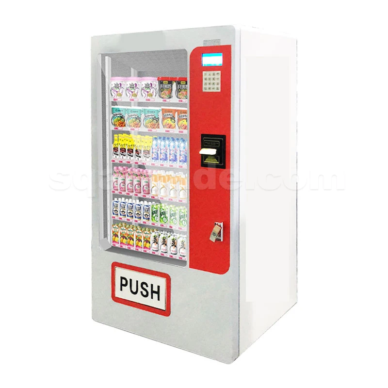 Hotel booking smart self-service potato chips snacks small drinks refrigerated refrigerator mini vending machine