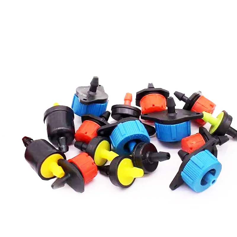 360 Degrees Garden Irrigation 1/4 inch Hose Drip Irrigation other watering emitter adjustable dripper