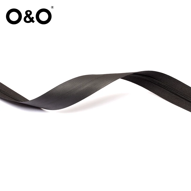 O & невидимая обратная открытая молния оптовая продажа с фабрики Водонепроницаемая ykkk нейлоновая для одежды и обработки аксессуаров