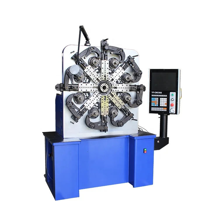 YF Brand Efficient Mini Coil Spring Roll Making Machine, CNC Spring Forming Machine, Computerized Spring Making Machine