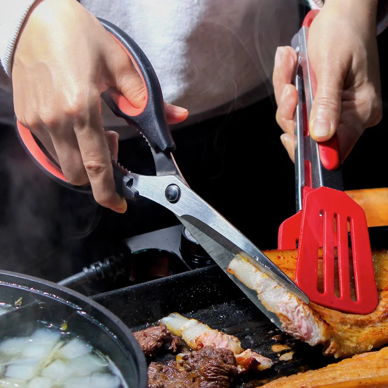 The South Korean Market Hot Sell Kitchen Meat Scissor