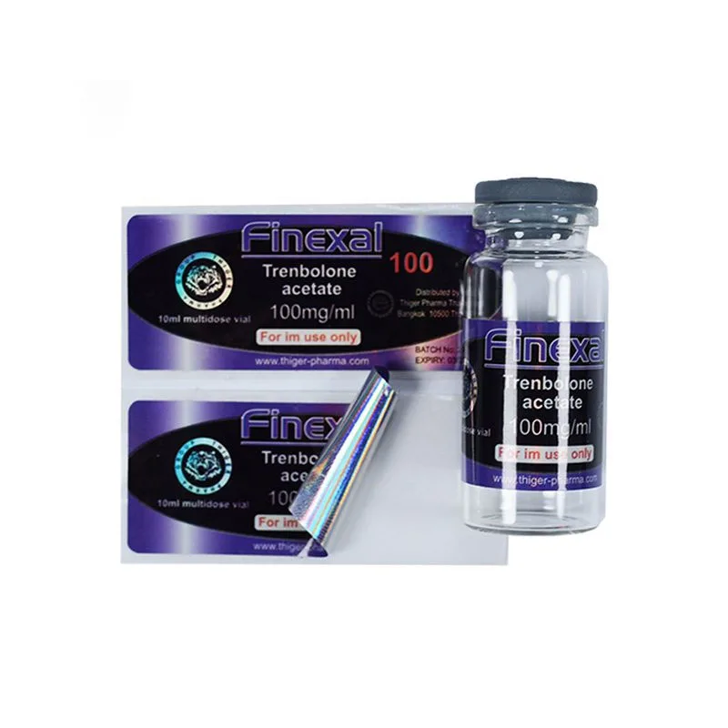 Wholesale OEM & ODM Manufacturer Custom Pharmaceutical Vial Label Medical Injection Glass Vials Label Self Adhesive Stickers