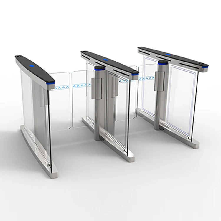 Swing Gate Indoor Office Security High Speed Turnstile For Access Control