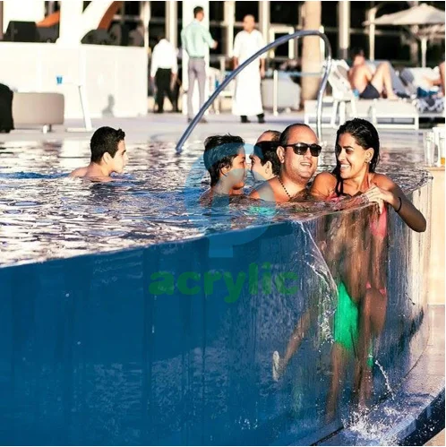 PG Modern Plexiglass Glass Wall Acrylic Product Swimming Pool
