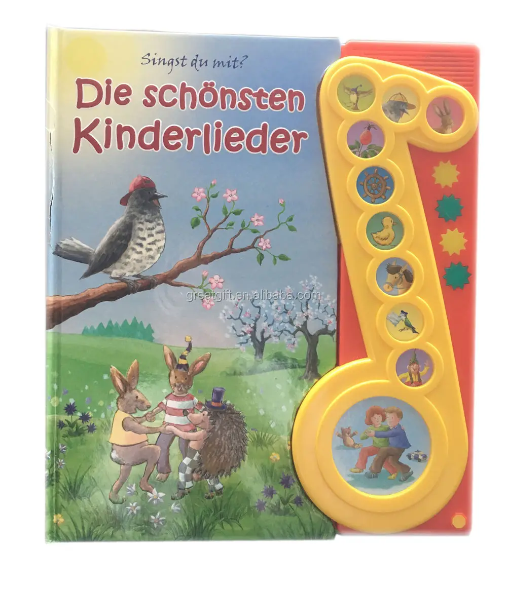 Children English Talking Cover ABC Kids Programmable Sound Push Button Baby Learn Cartoon Toy Board Electronic Audio Books