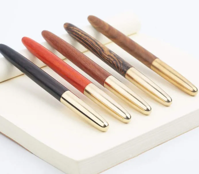 Горячая продажа высокое качество персонализированные роскошные классические латунные и деревянные роликовые ручки поставщик в Китае