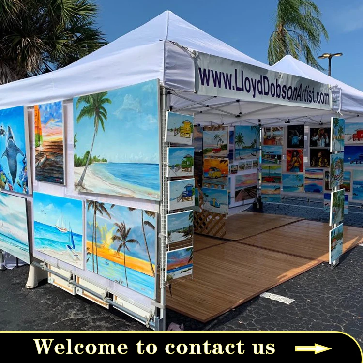 10*10ft Custom Printing Oxford Fabric Retractable Outdoor Sale Tent Canopy