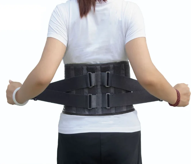 Customized Breathable Medical Lower Pain Relief Support Back Brace Adjustable Working Waist Back Brace Lumbar Support Belt
