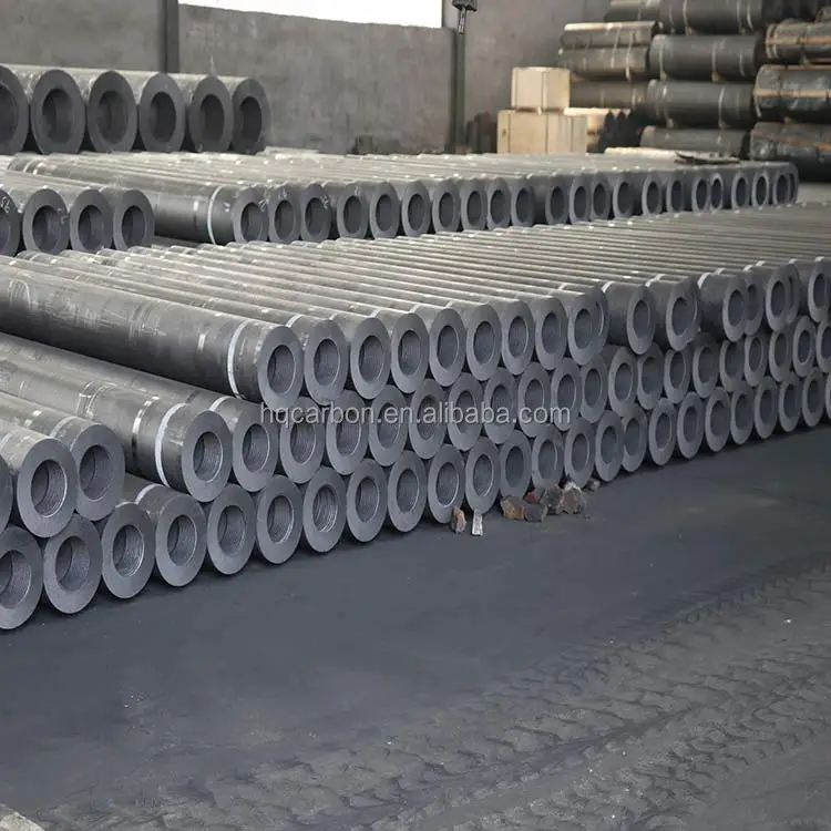 Advantages price RP 100mm graphite electrode with 3TPI nipples