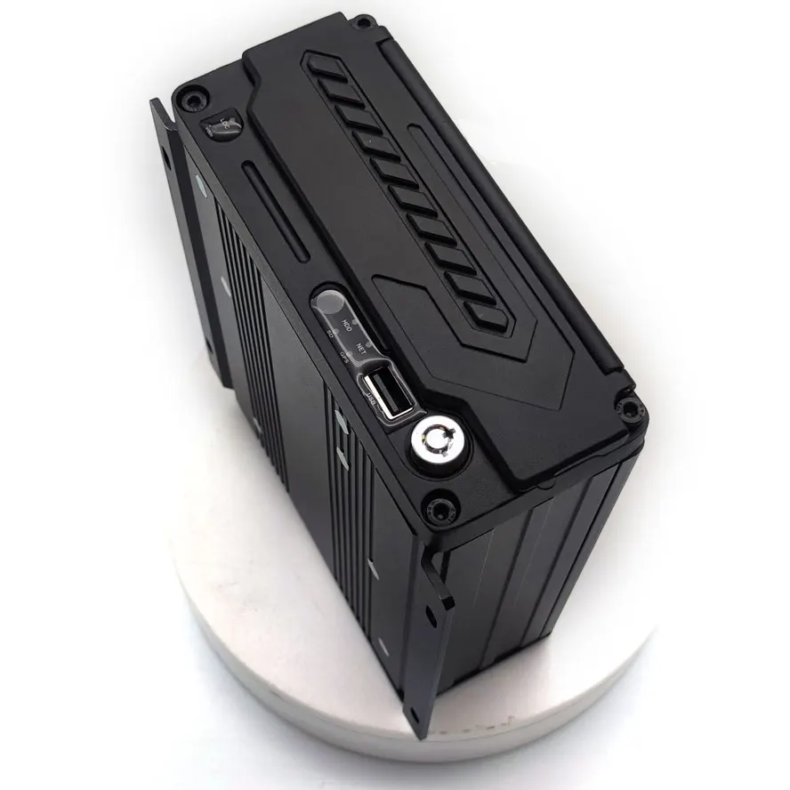 FL & OEM HD 1080P HDD MDVR 4CH People Counting System for Truck Real Time Monitoring Passenger Counter Connect with Mobile DVR