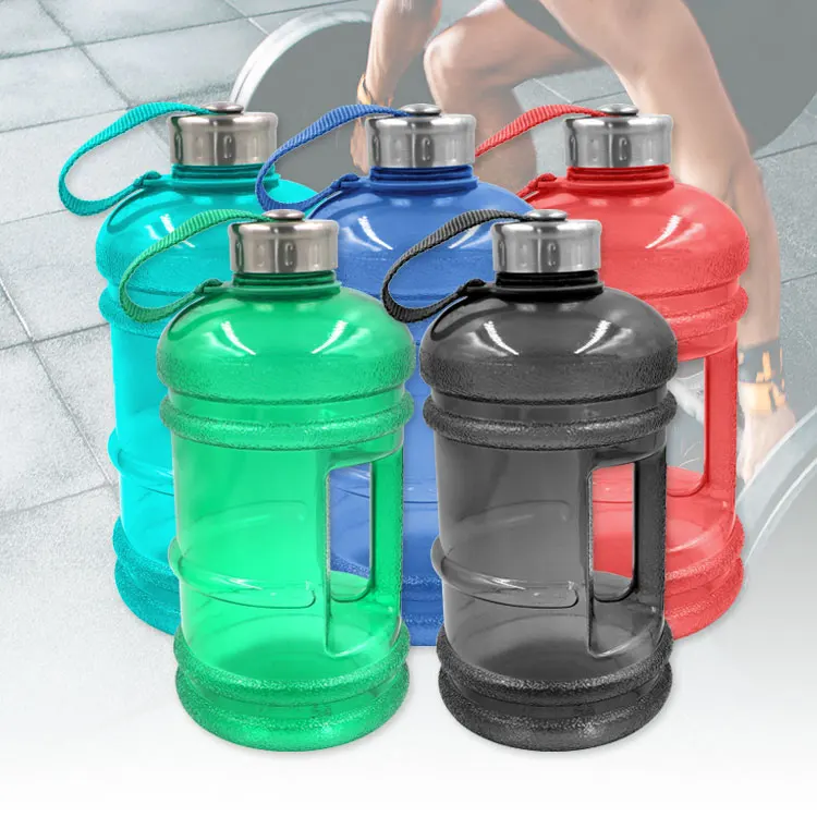 
Real best selling 2.2L portable outdoor durable using water bottle gallon plastic jug with handle 