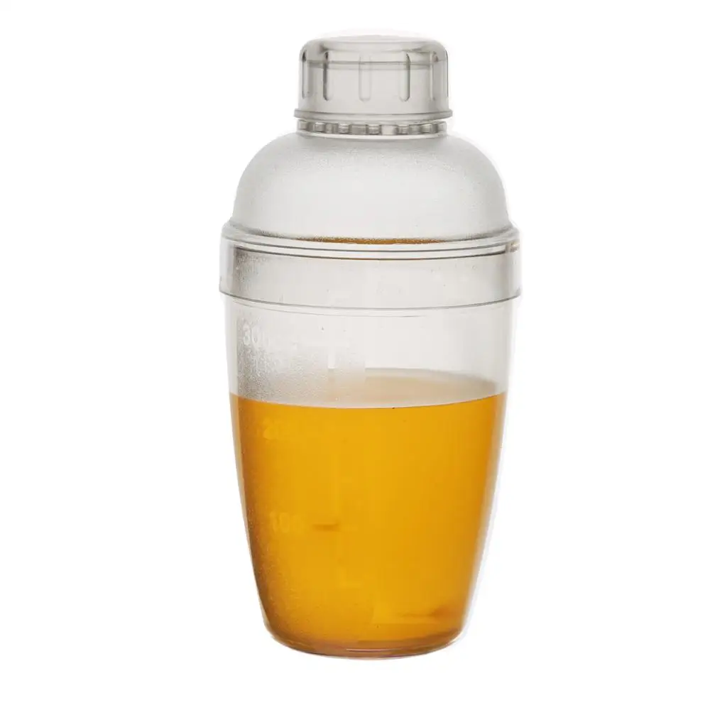 PC Plastic Clear Transport Easy to use Bar Tool For Wine 530ML CC Cocktail Shaker