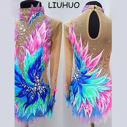 Дешевые трико для ритмической гимнастики, Необычные гимнастические трико, женское трико для девочек