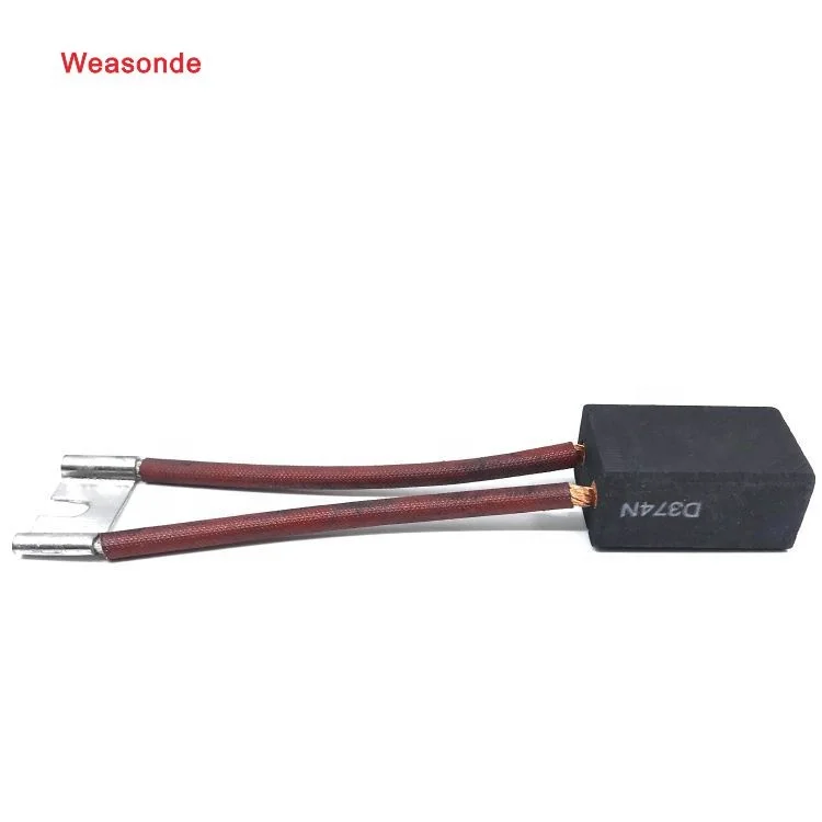 
D374N electric graphite carbon brushes 374 for exciting dynamo and DC generators 