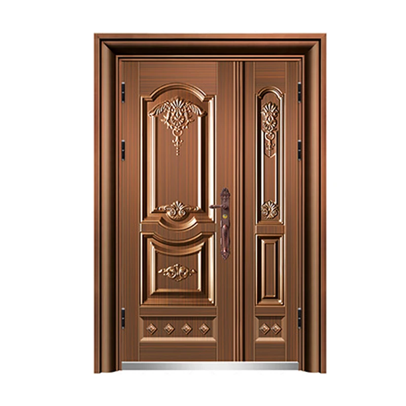Non-standard door nice design security steel door exterior house door from china
