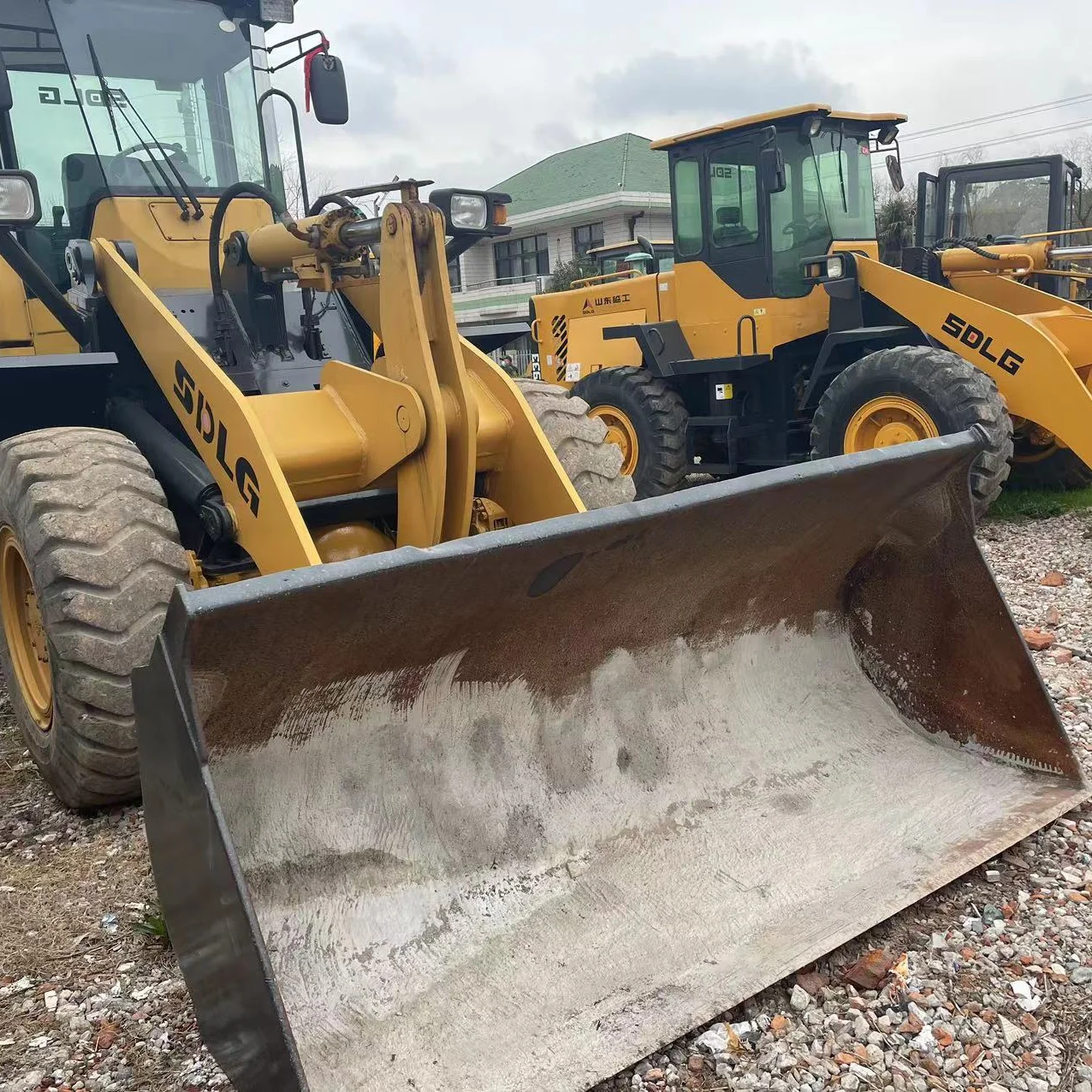 Used cheap price high quality mini wheel loader LINGONG LG936 for sale in good condition