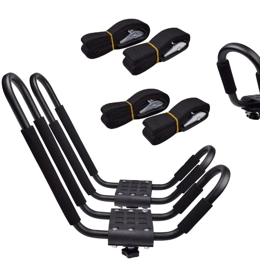 JFM GA33 2 Pairs J-Bar Rack HD Kayak Carrier Canoe Boat Surf Ski Roof Top Mount Car SUV Crossbar