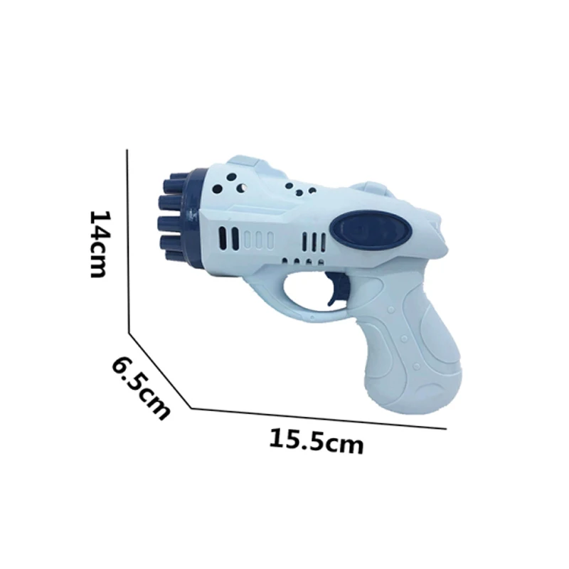 Tik Tok hot 12 holes bazooka bubble gun toy with 50 ml bubble liquid