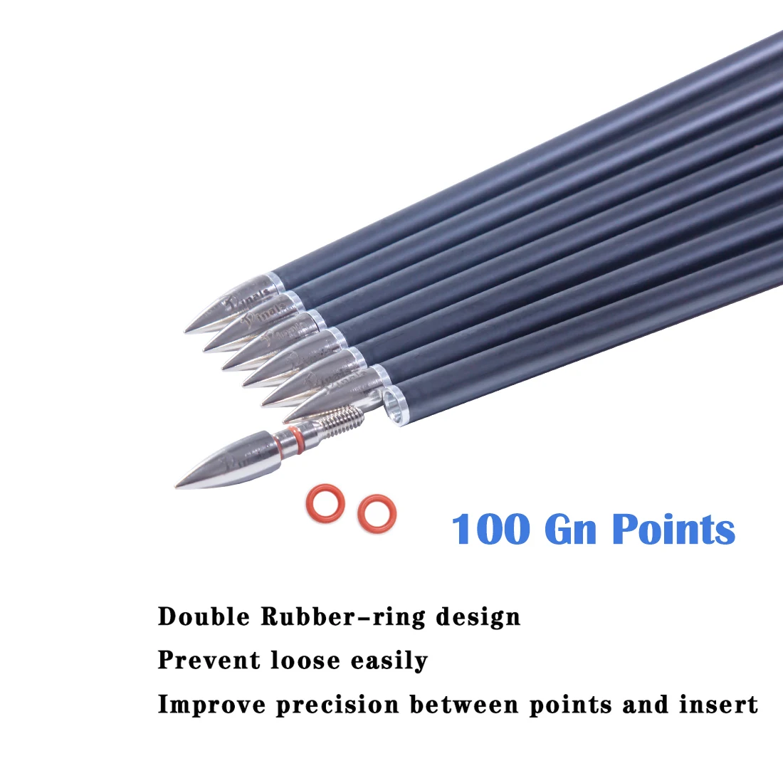 Pinals Archery Green Carbon Arrows with Turkey Feather 300 340 400 500 600 Spine Traditional Recurve Bow Longbow Hunting