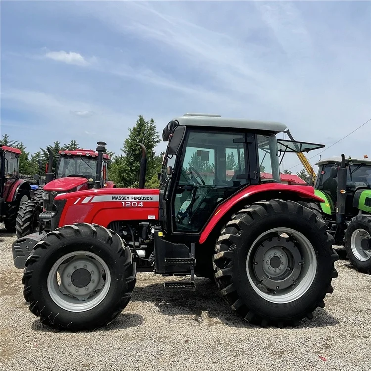 Б/у трактор 4x4wd massey ferguson 1204 120HP б/у сельскохозяйственная техника хорошее качество низкая цена