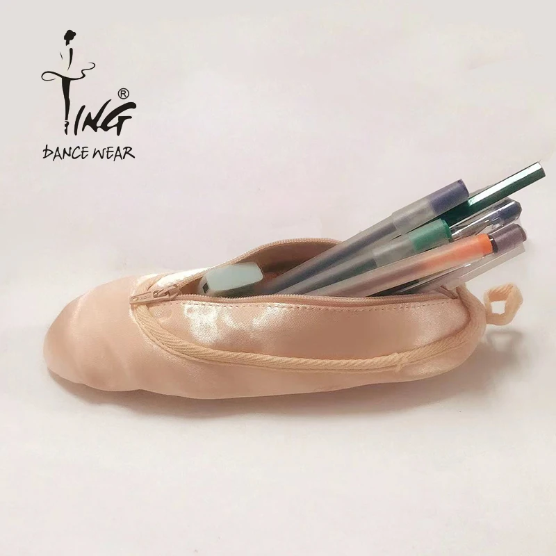 TING Dance champagne souvenir reward items pencil bag encourages children to taste ballet shoes pencil pouch