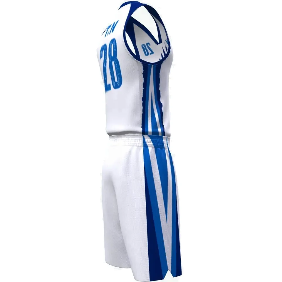 Wholesale Custom Basketball Jersey Men Uniforms Soft Breathable Clothes