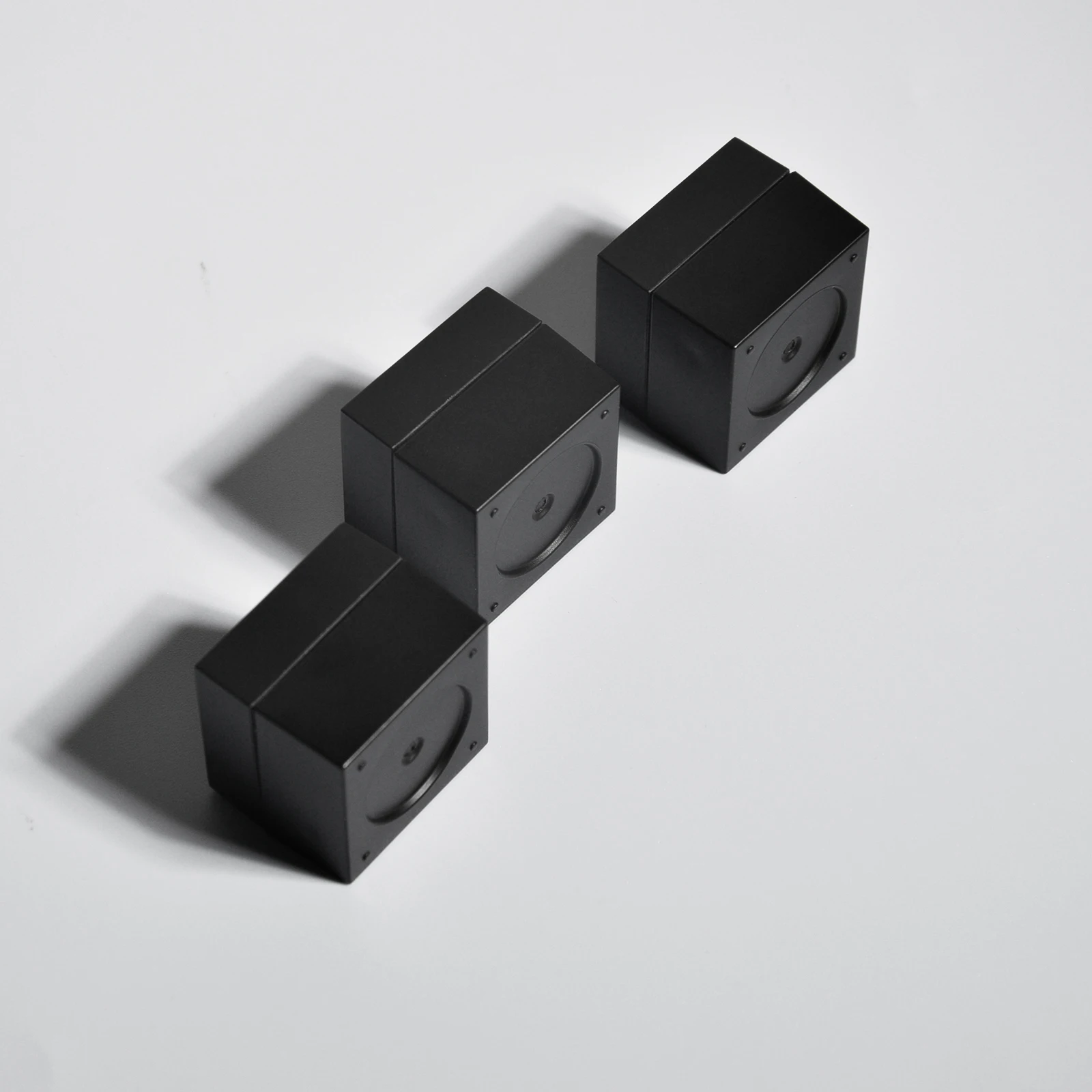 Manufacturer Black Square Shape Empty 5g Cosmetic Painting Gel Polish Dip Powder Plastic Jars Cream Jars for Skin Care