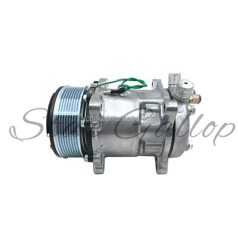 We Are Quality  Ac Compressor supplier 12V 24V Universal Truck Auto AC Compressor 508 507  Compressor 5H14 5S14  For Sanden