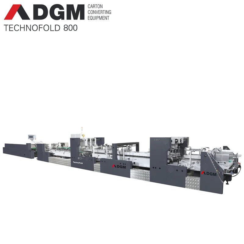 TECHNOFOLD 800 Fully Automatic High-Speed automatic folder gluer